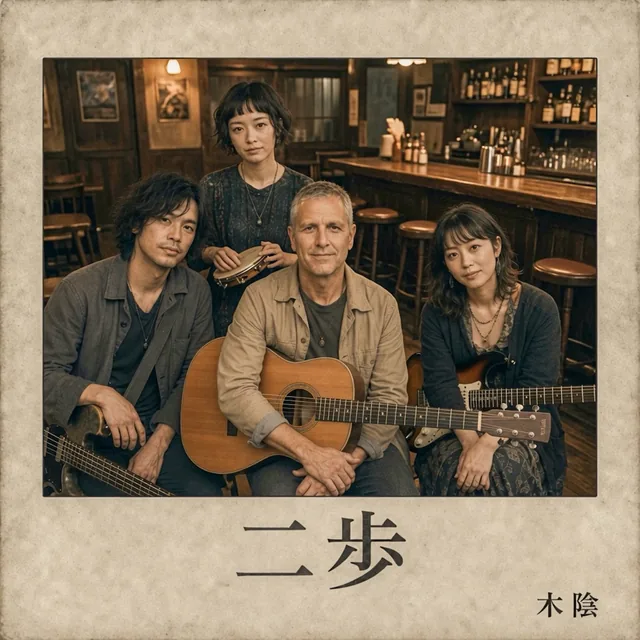 二歩 — 木陰