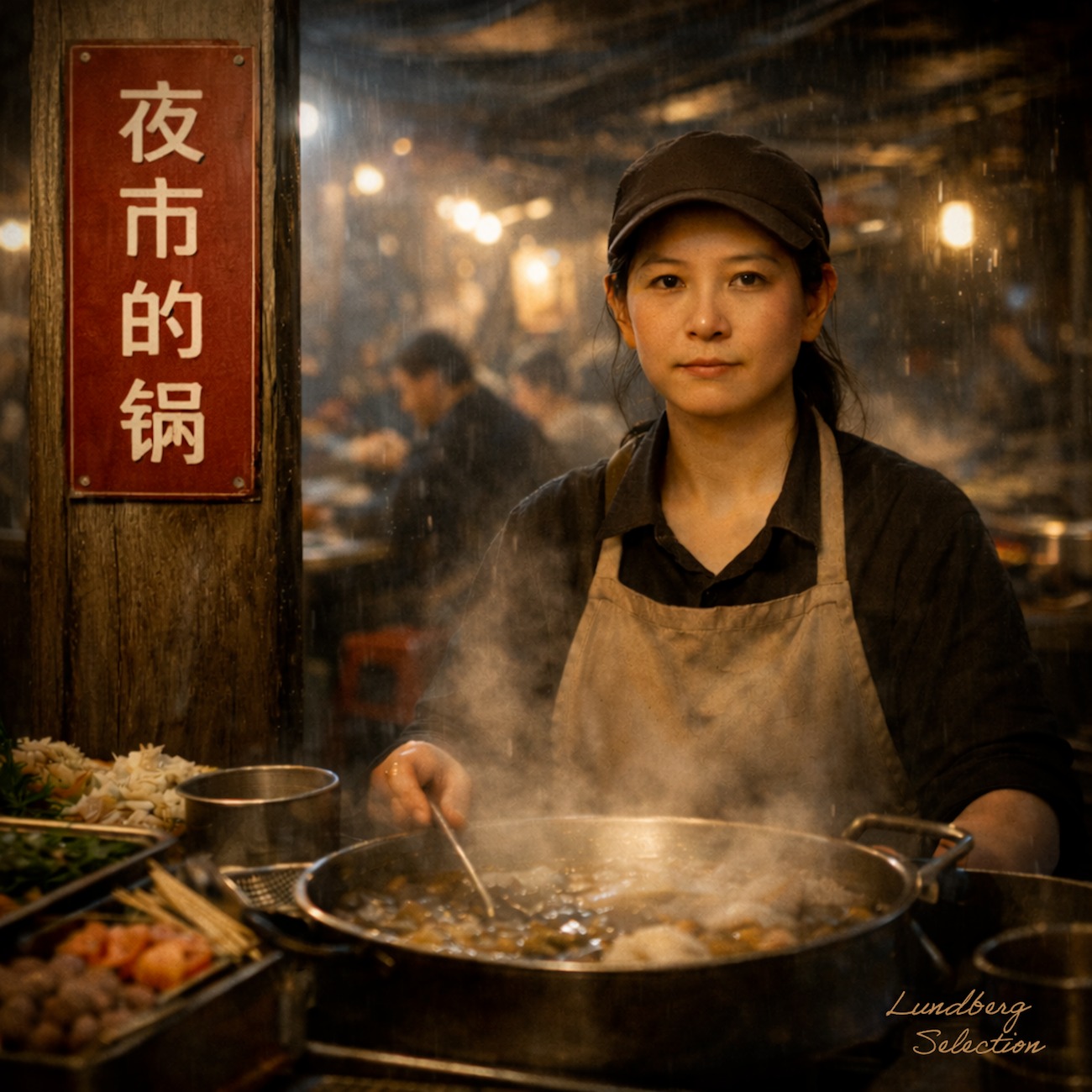夜市的锅