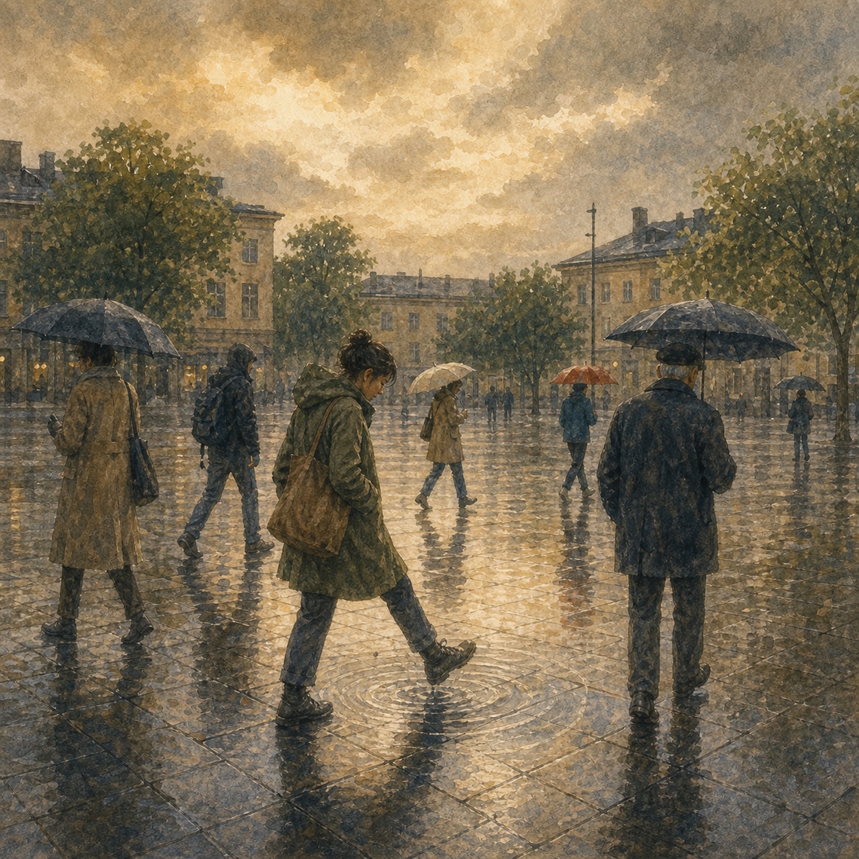 Regn och ljus — Allt finner sin tid