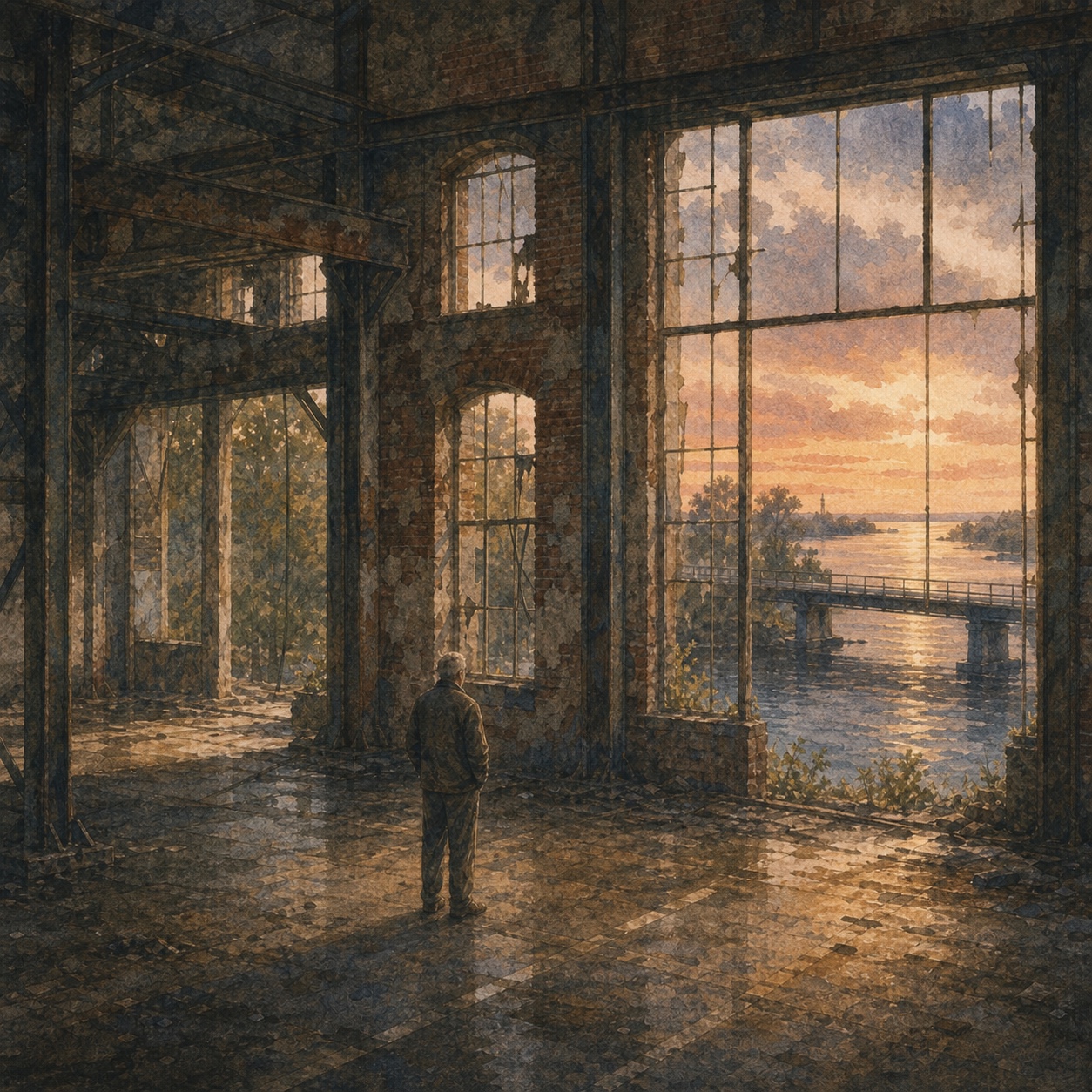 Floden och fabriken — Allt finner sin tid