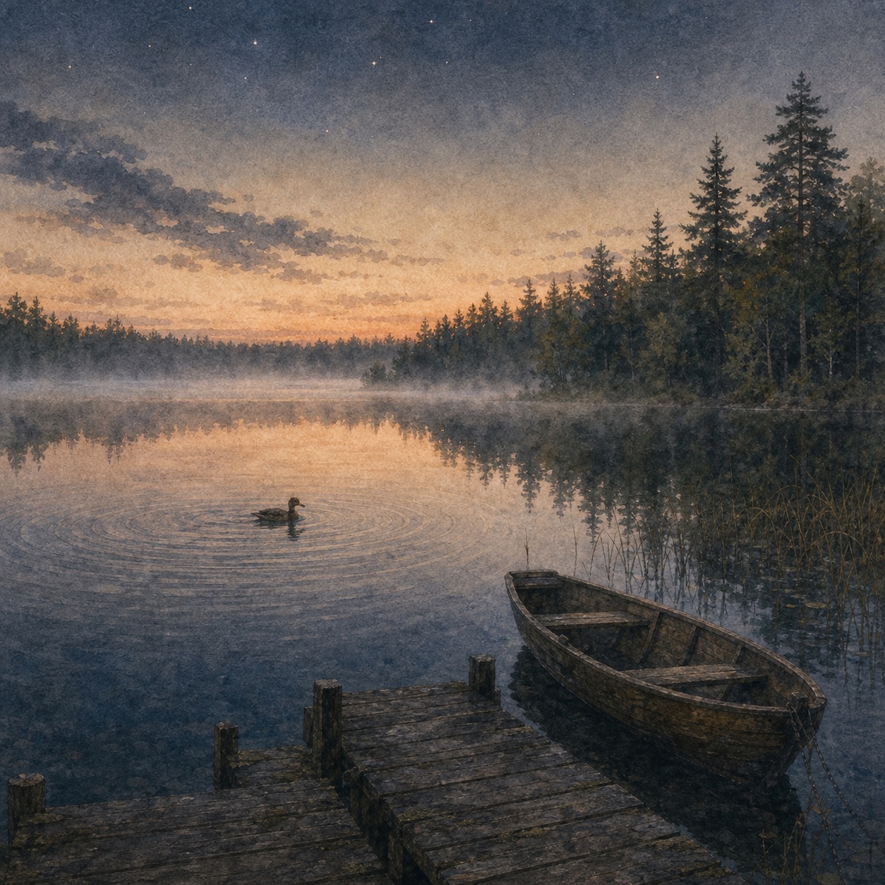 Sjön som minns — Allt finner sin tid