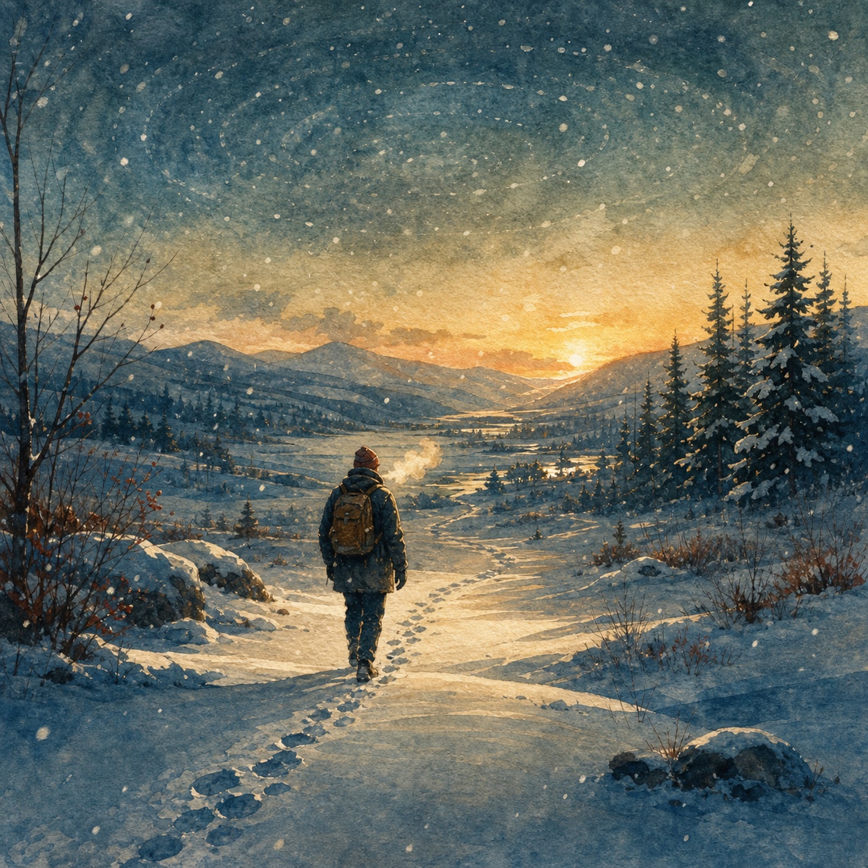 Vintersaga — Blå Timmen