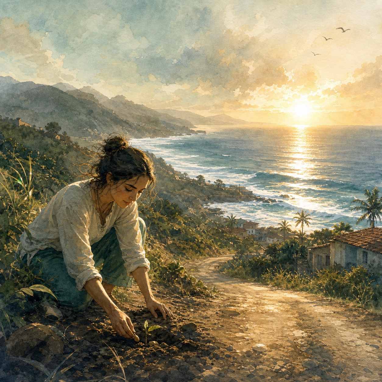Luz Do Horizonte — Chama Serena