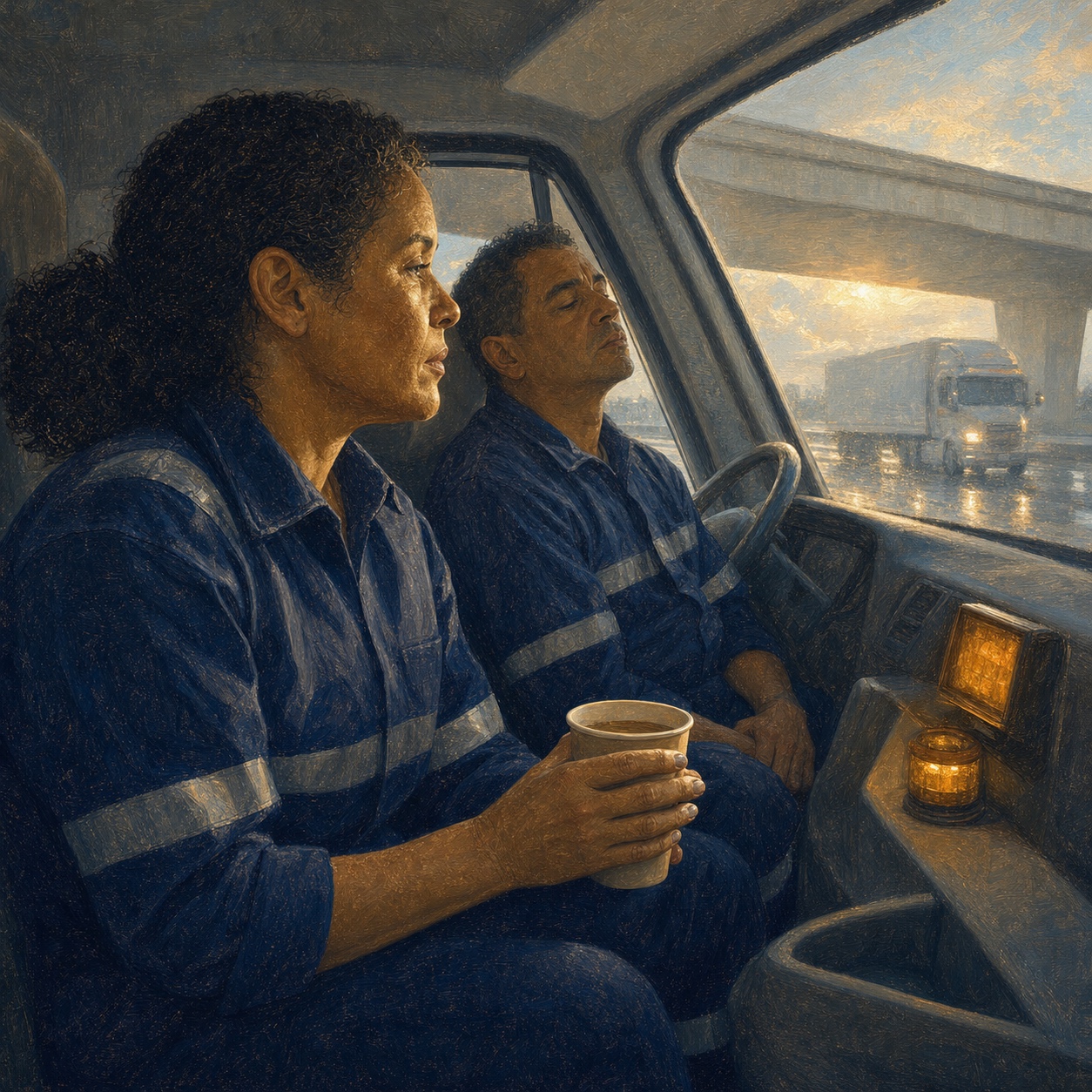 O relógio do painel — Eu Sigo Ainda