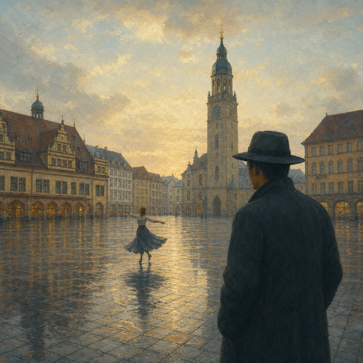 Leipziger Stille — Hamburgs Nebel