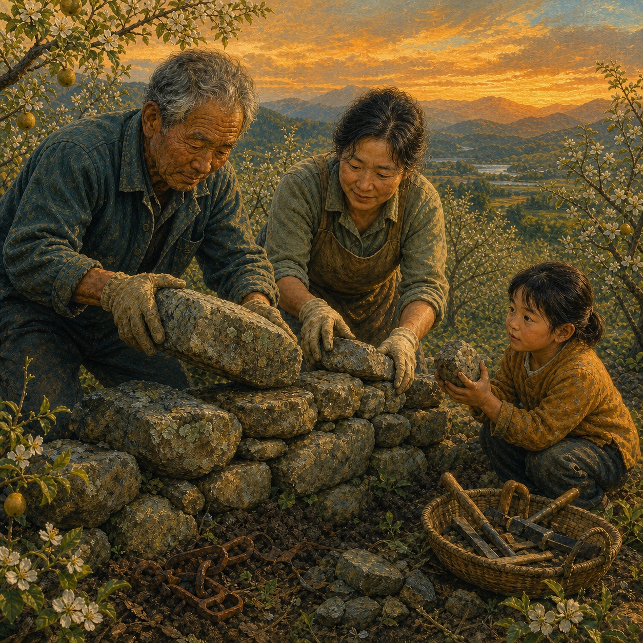고요한 돌들 — 끝없는 길