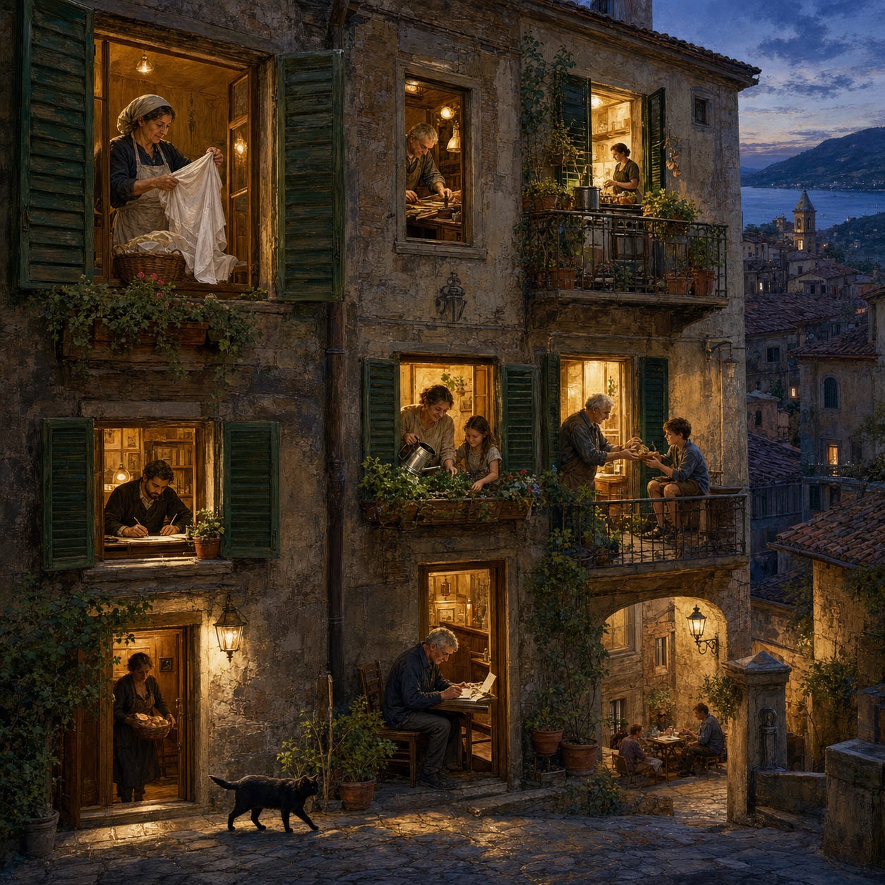 Il canto delle finestre — La strada che respira