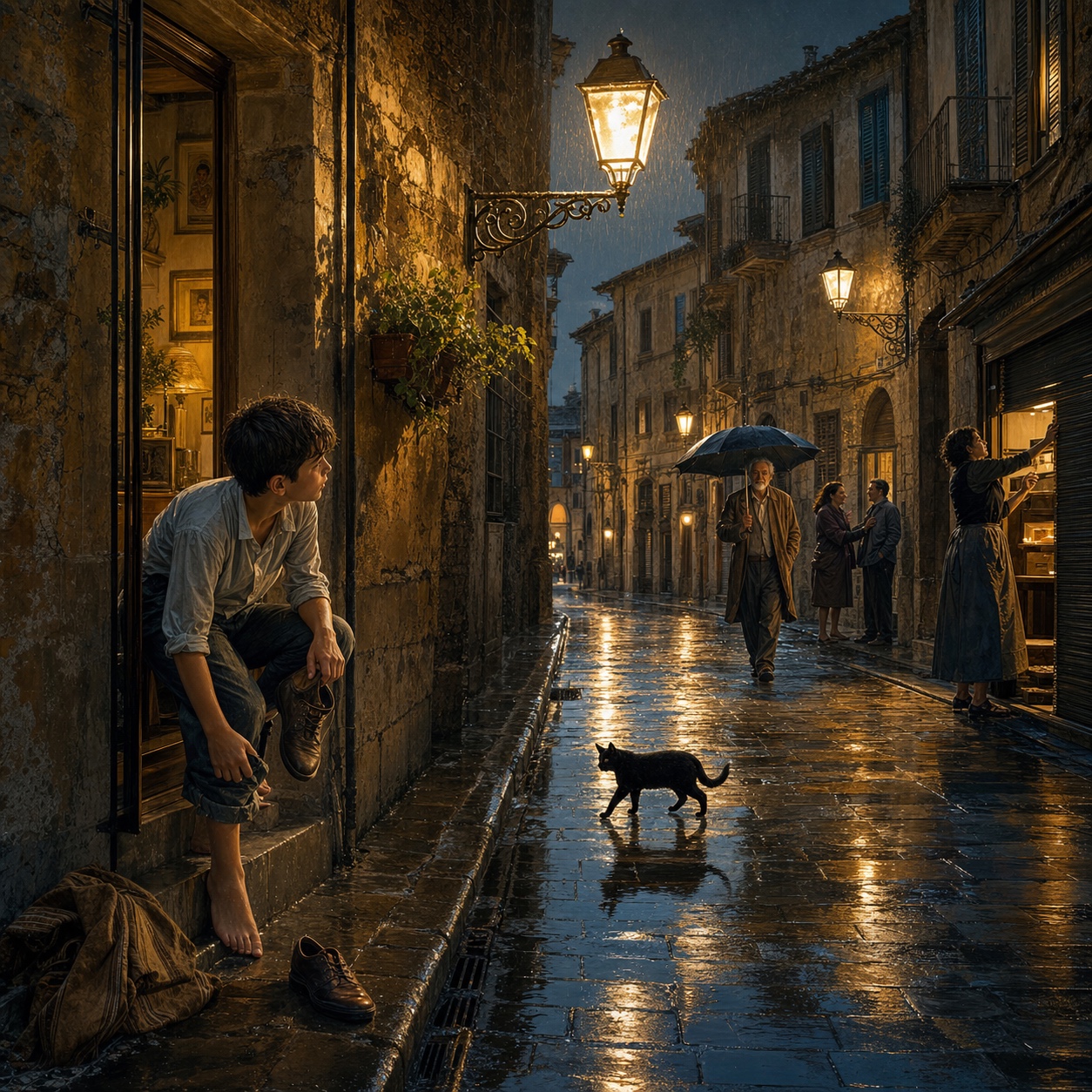 Le voci dei lampioni — La strada che respira