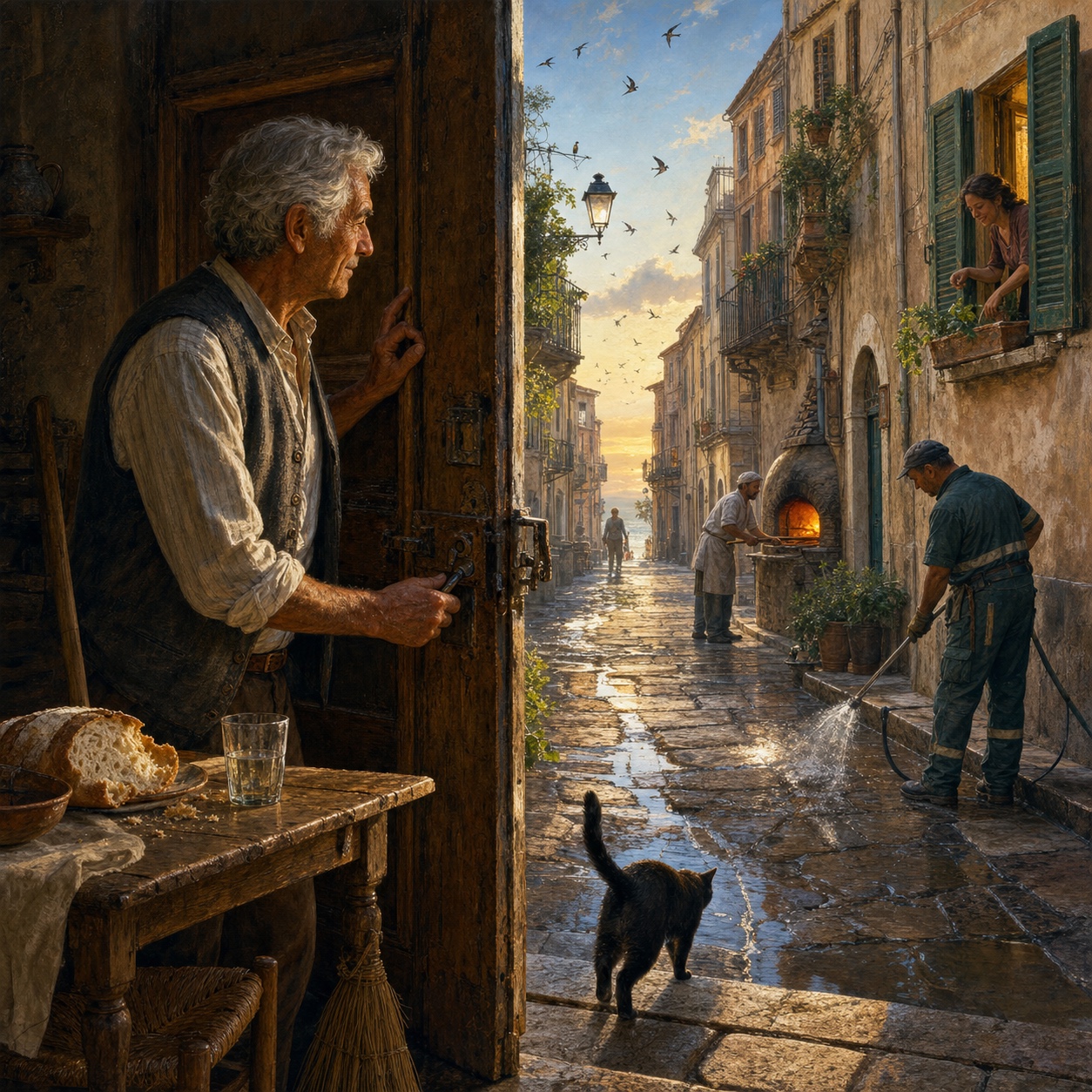 Prima del giorno — La strada che respira