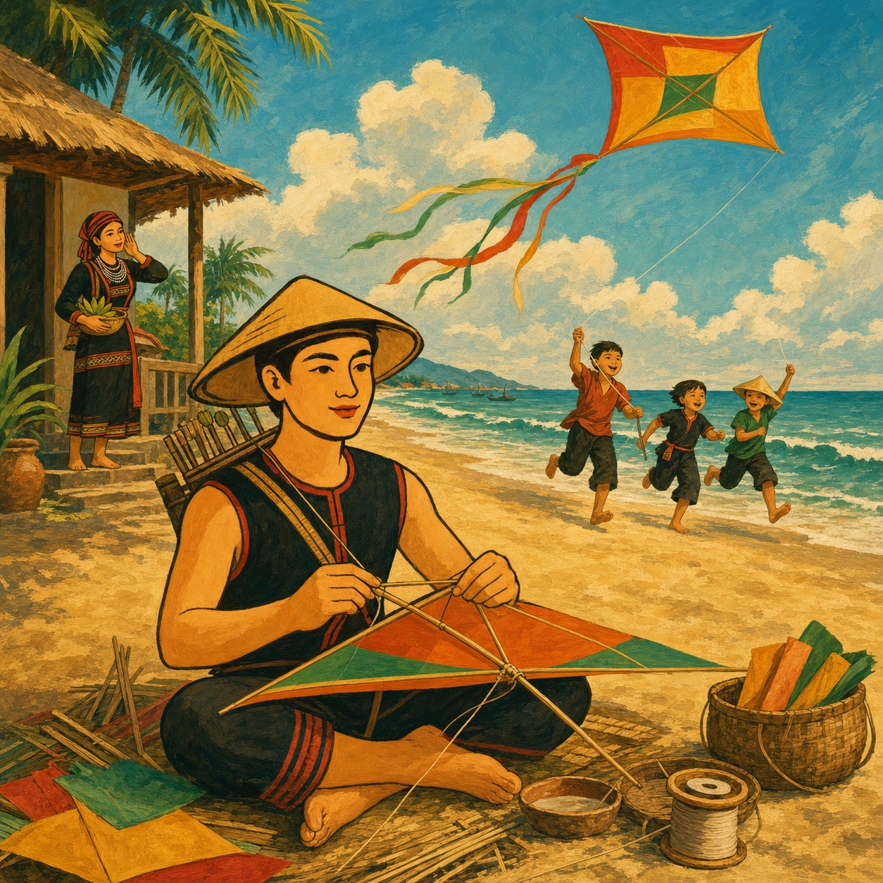 Phan Thiết – Người làm diều — Lên Miền Núi