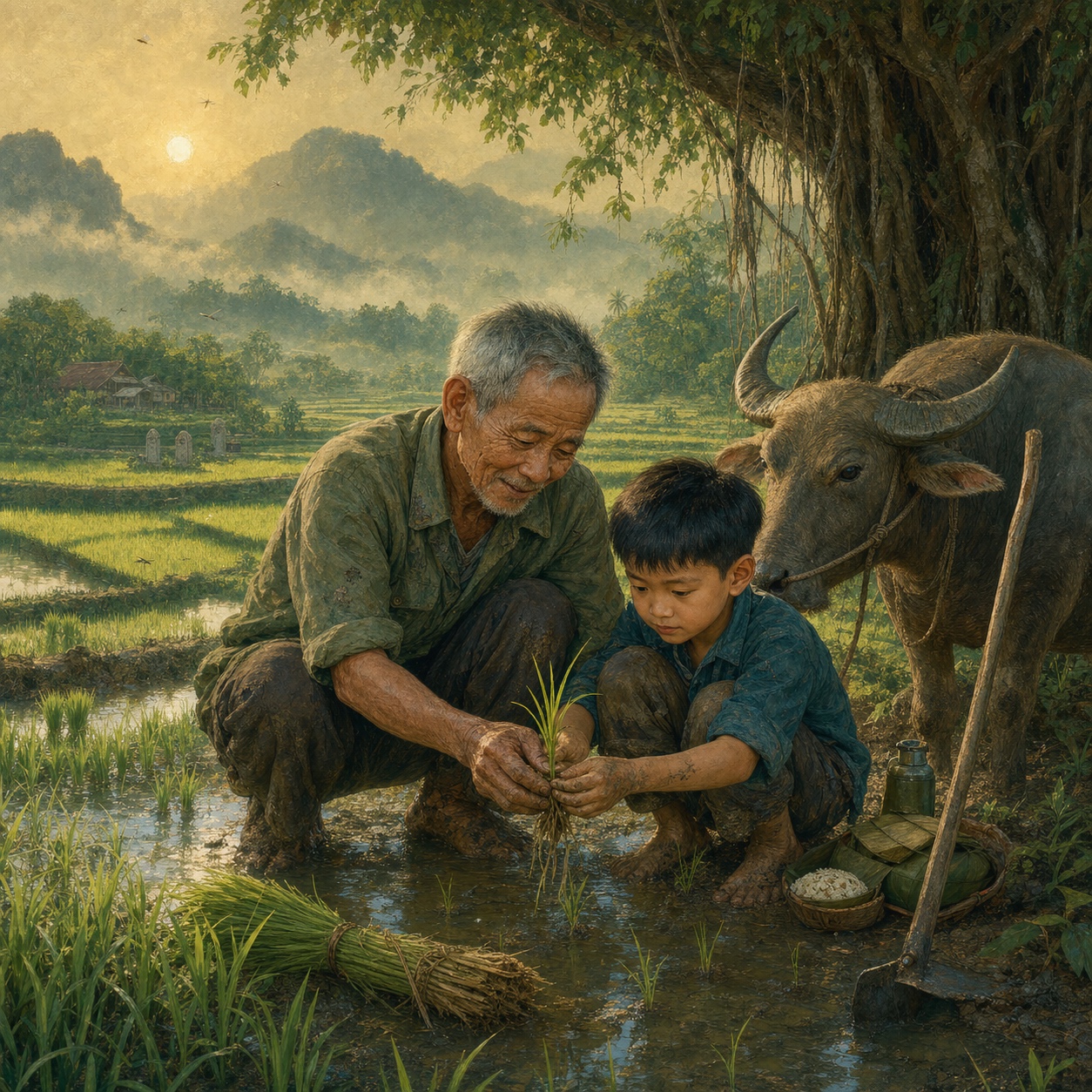 Điện Biên – Ông lính già trồng lúa — Âm Của Sương