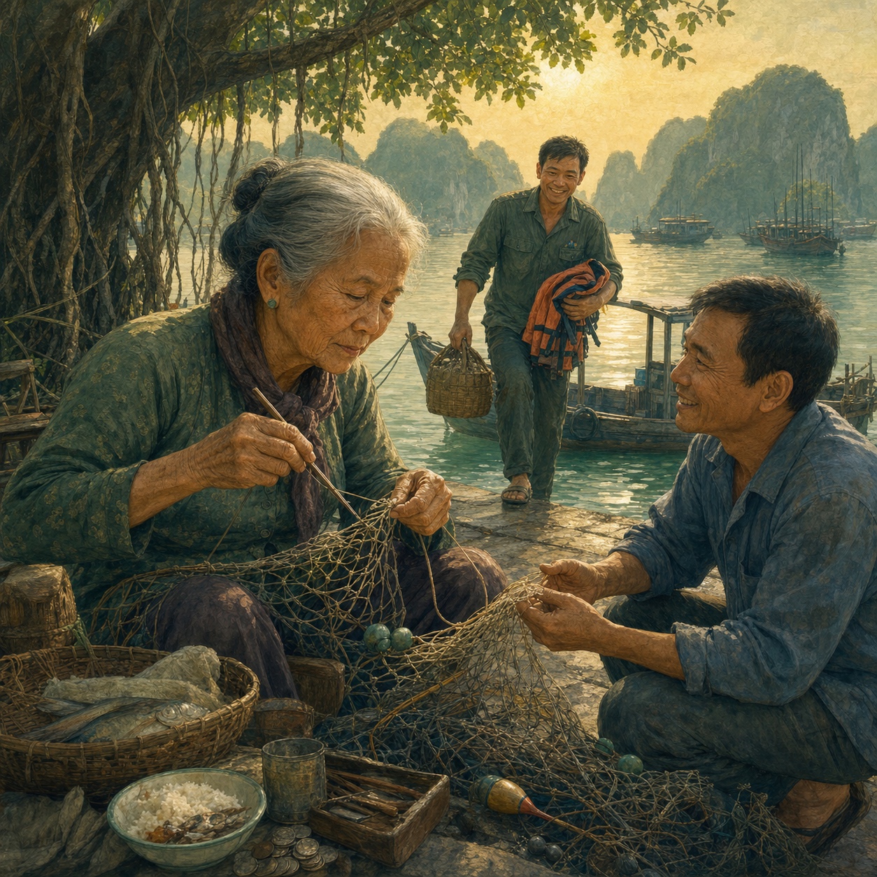 Hạ Long – Người vá lưới cuối vịnh — Âm Của Sương