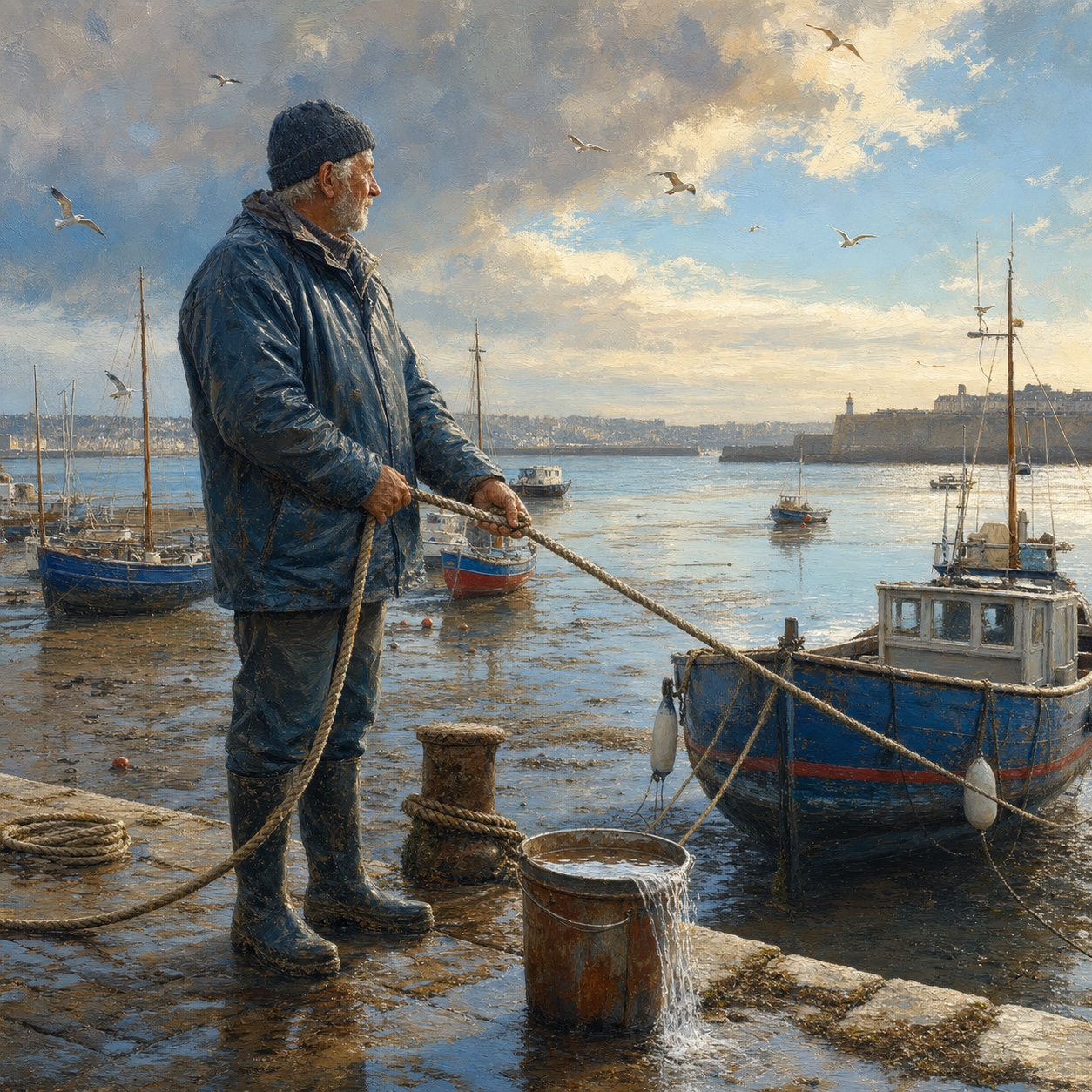 Brest Attendre la Marée — À Marée Basse