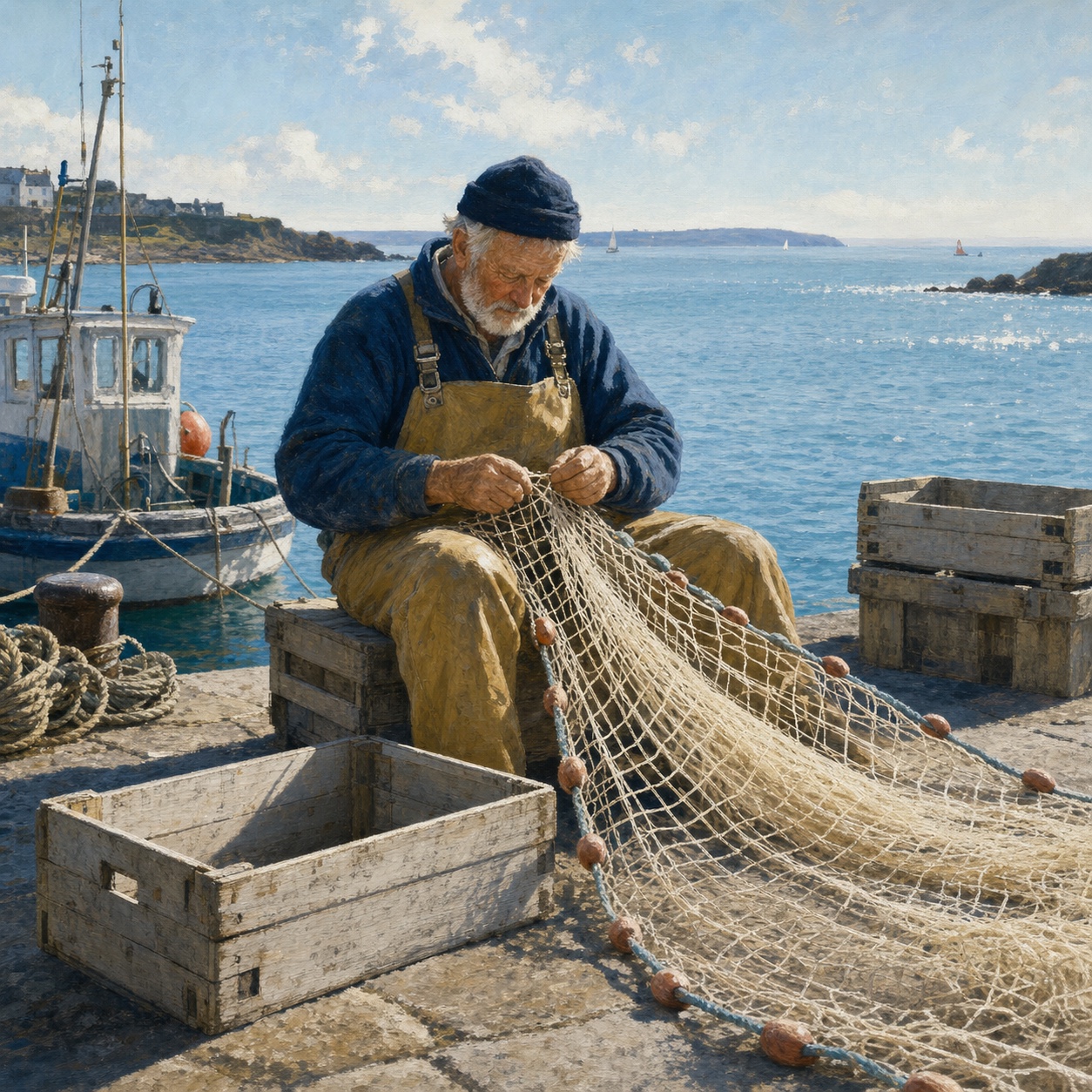 Douarnenez Sans Histoire de Pêche — À Marée Basse