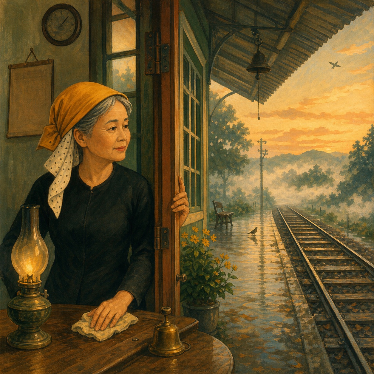 D’Ran – Người giữ ga tàu cũ — Người Trong Sương