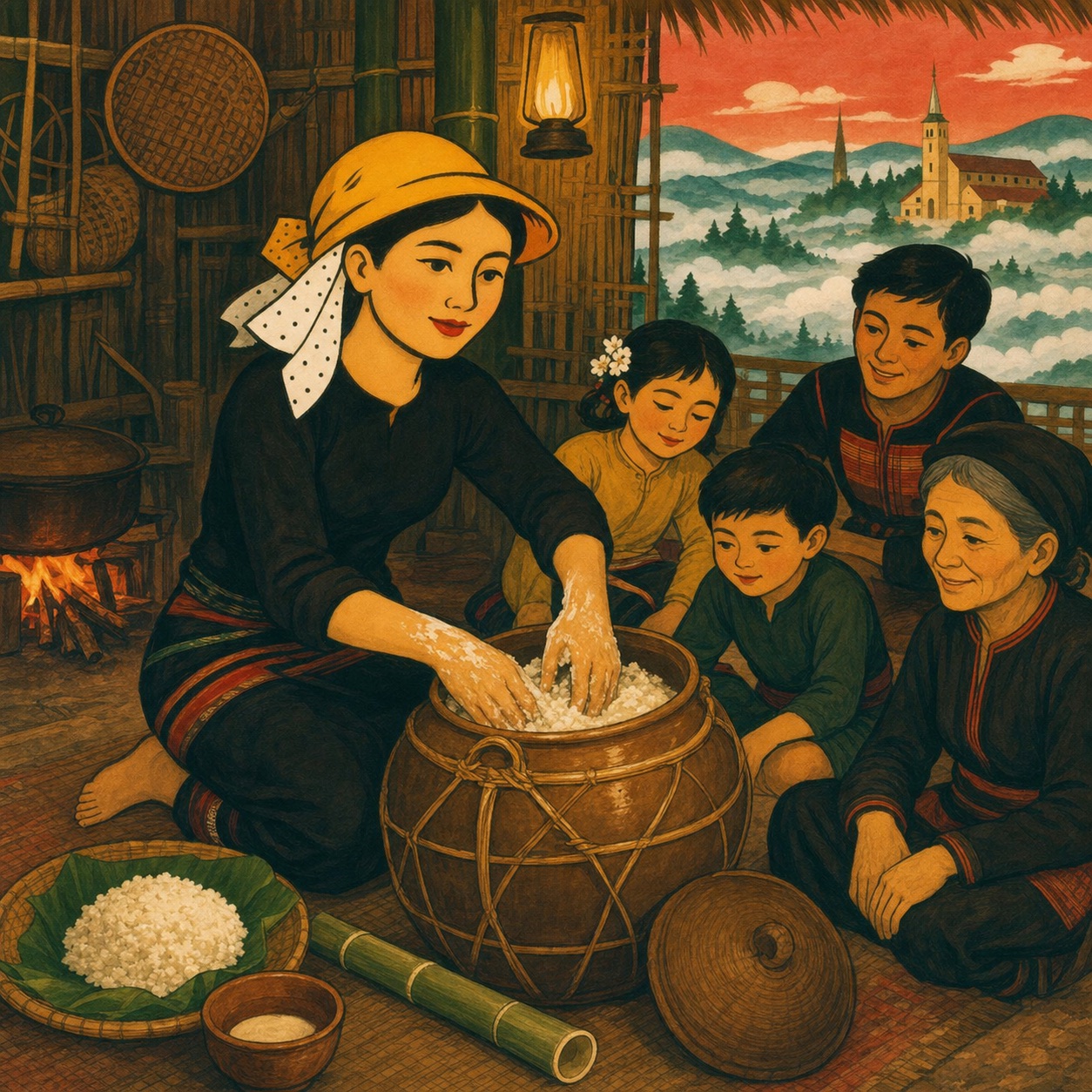 Xuân An – Người làm rượu cần gia đình — Người Trong Sương