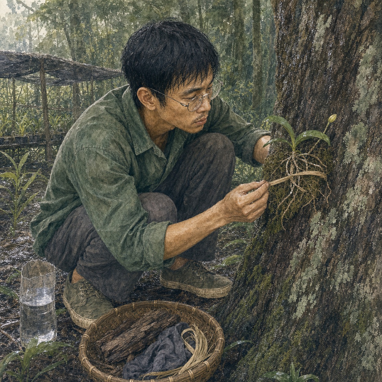 Prenn – Người chăm hoa lan rừng — Người Trong Sương