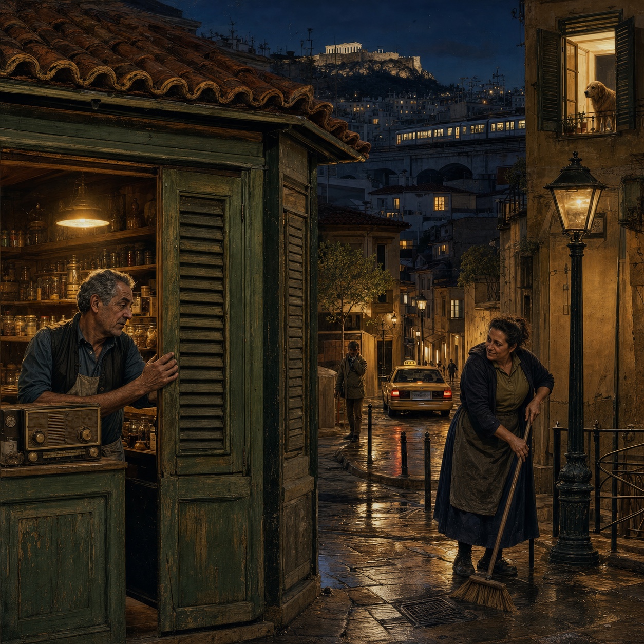 Η Πόλη Αναπνέει Τη Νύχτα — Η Οδός Της Ησυχίας