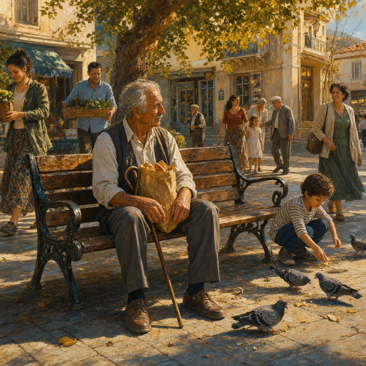 Το Παγκάκι Της Σιωπής — Η Οδός Της Ησυχίας