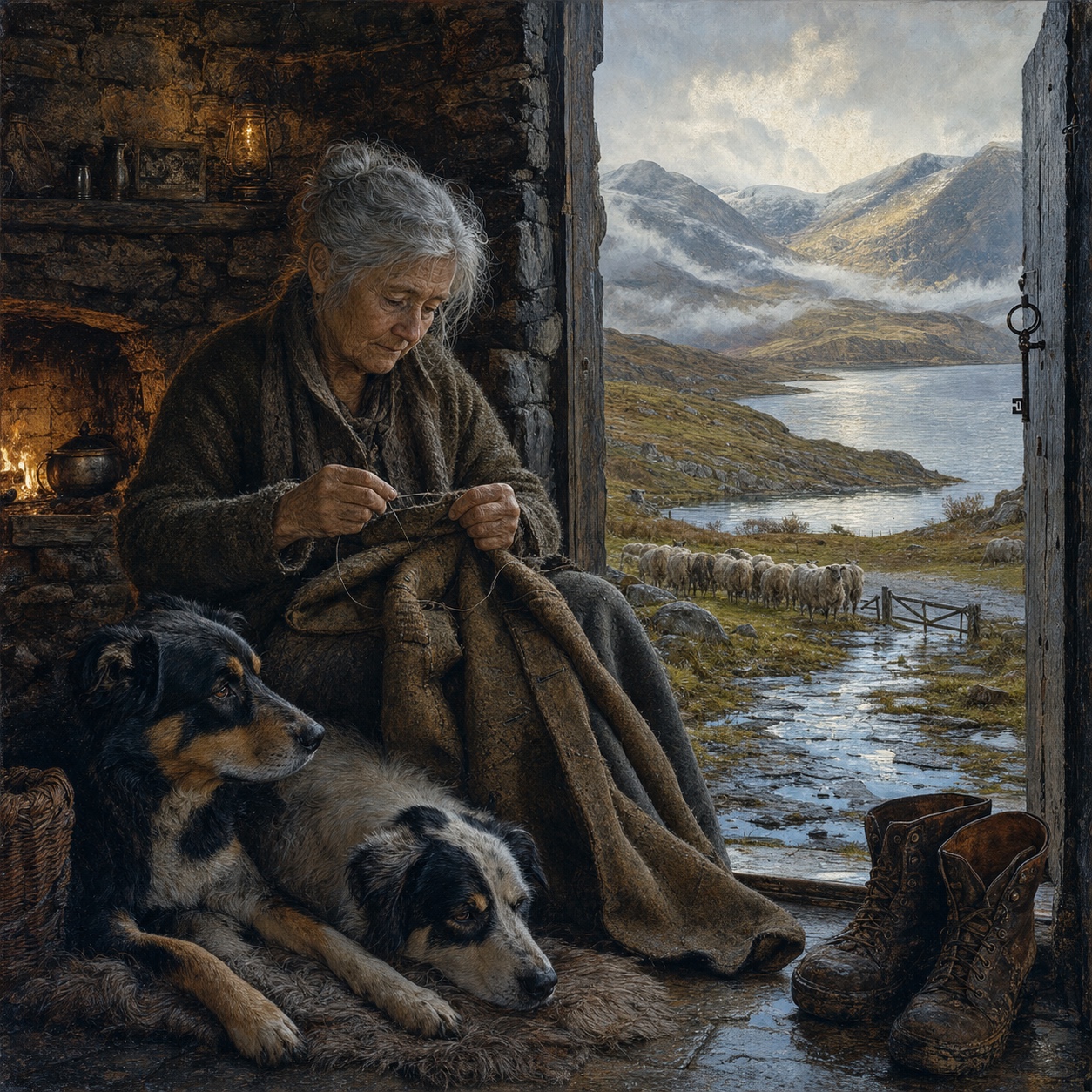 North Wales over the Hill — Raw Isles, Salt and Rust