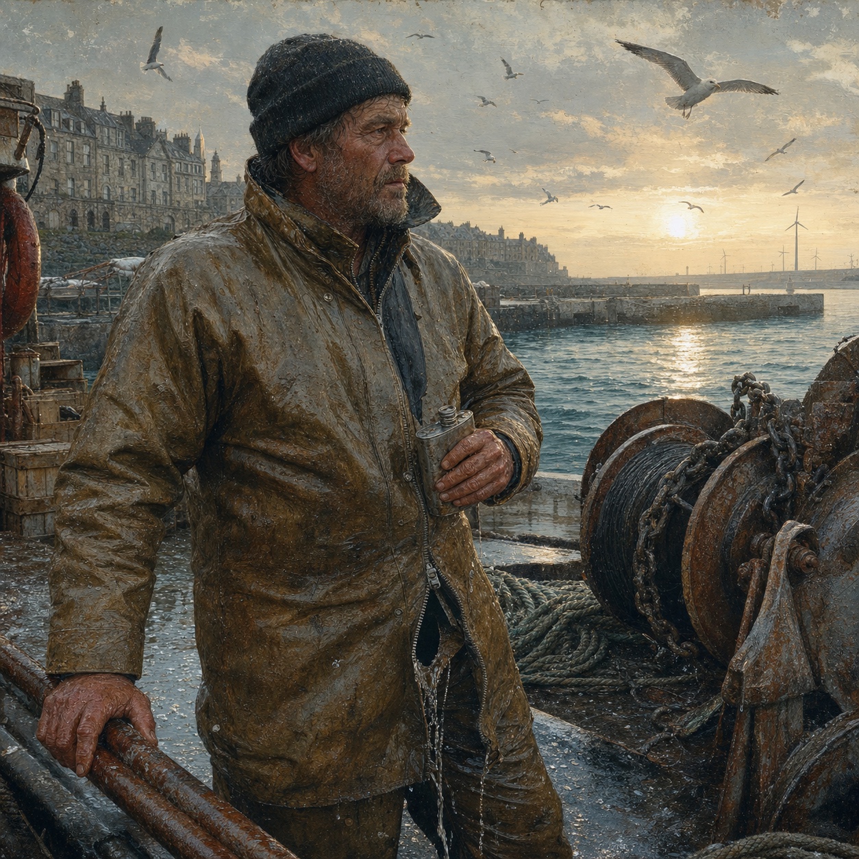 Aberdeen Before the Trawl — Raw Isles, Salt and Rust