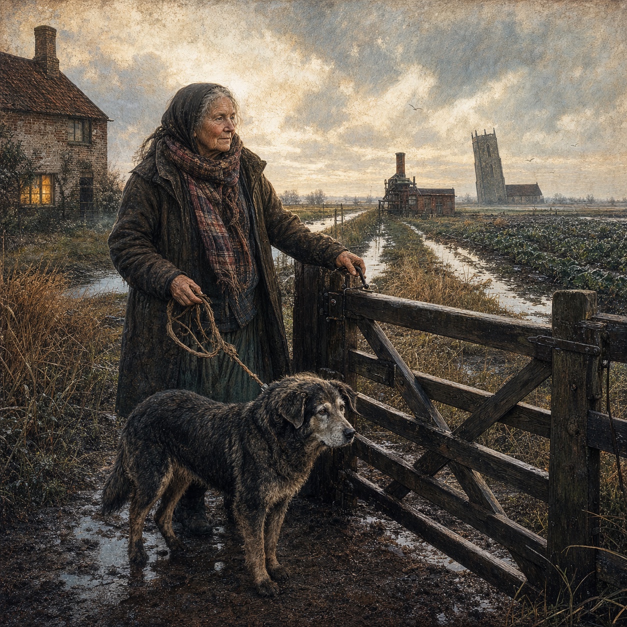 Norfolk Low Ground Morning — Raw Isles, Salt and Rust