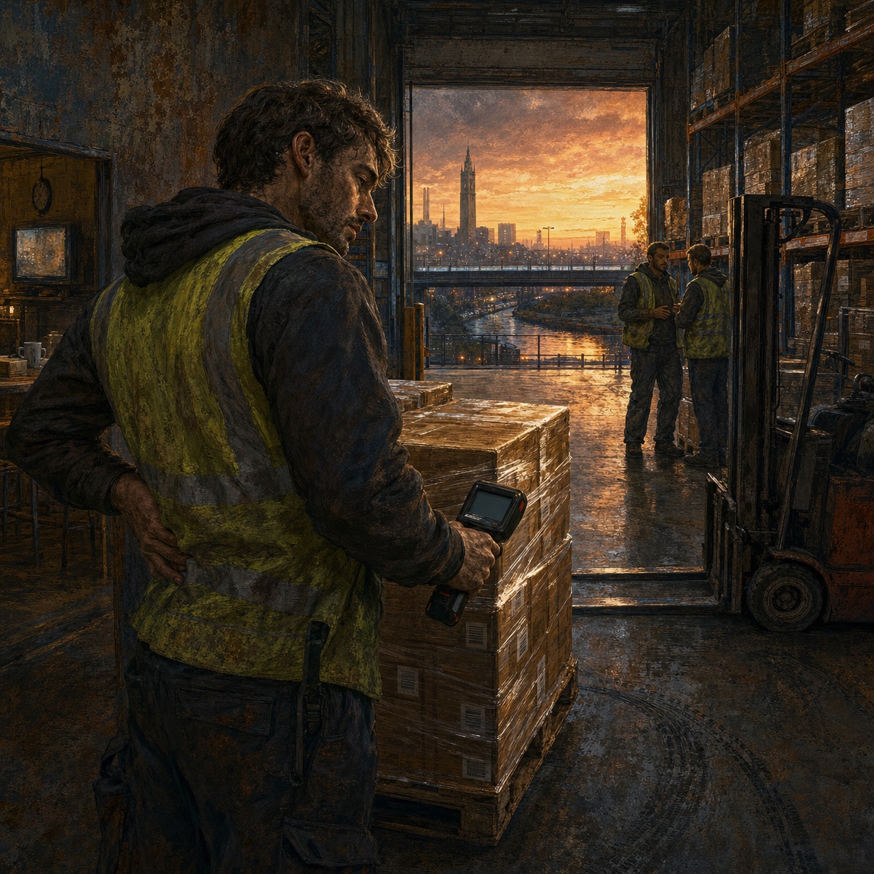 Manchester Night Shift Ends — Raw Isles, Salt and Rust