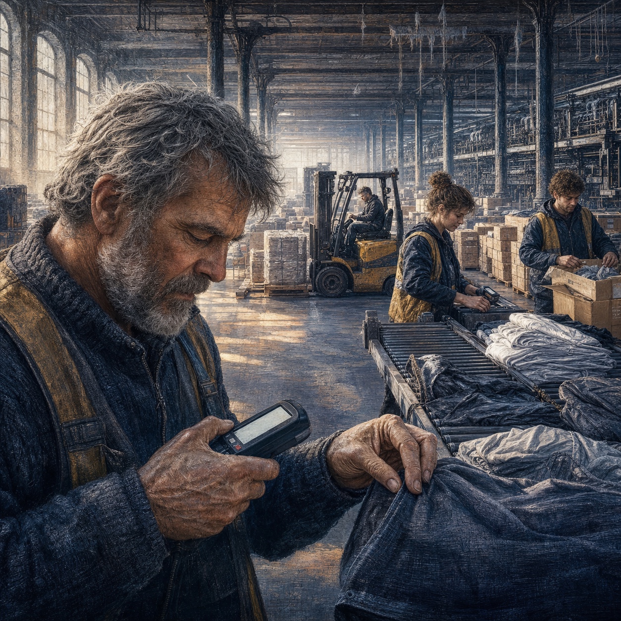 Lancashire Mill Yard — Raw Isles, Steel and Heather