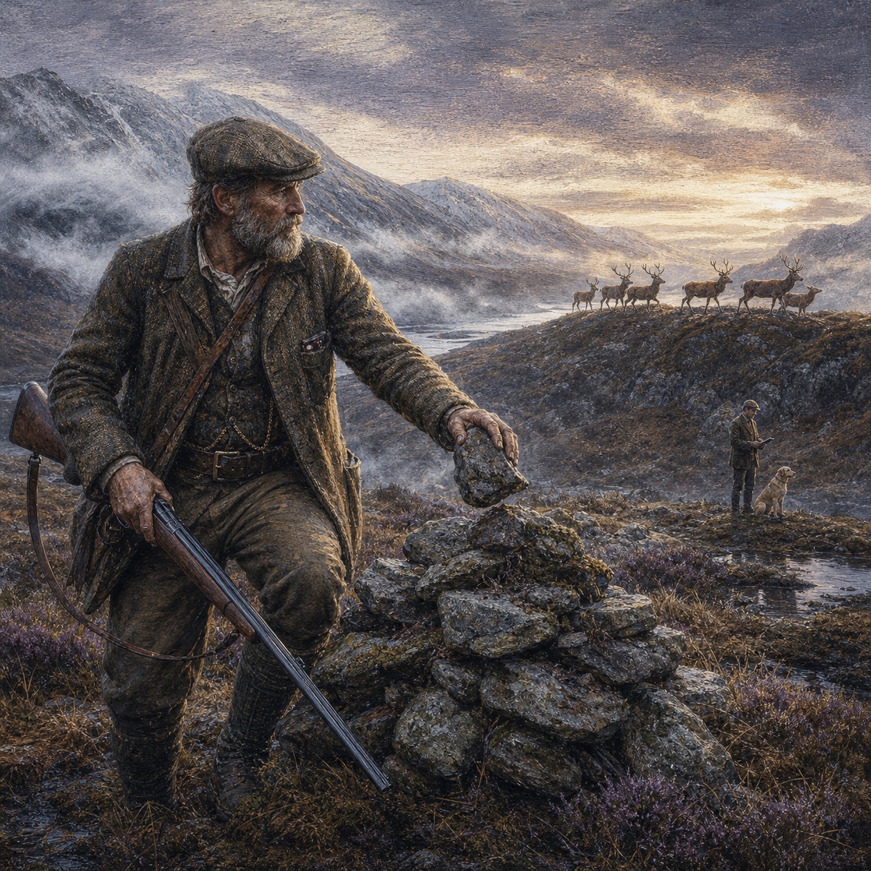 Highlands Gamekeeper — Raw Isles, Steel and Heather