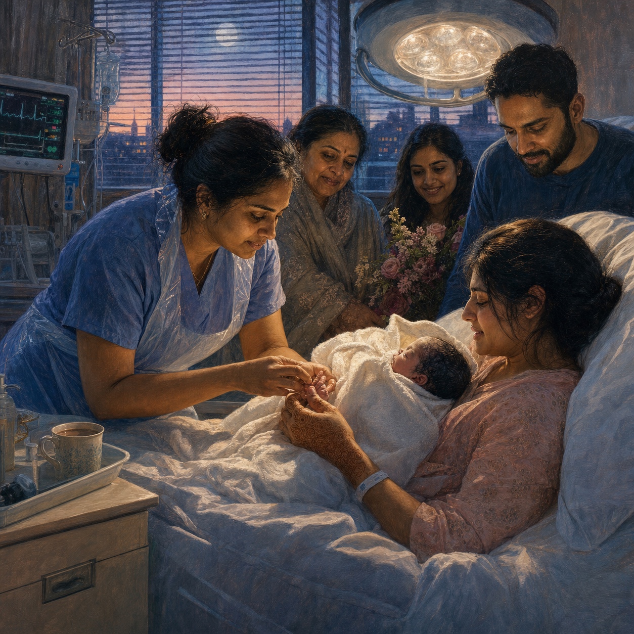 Leicester Midwife — Raw Isles, Steel and Heather
