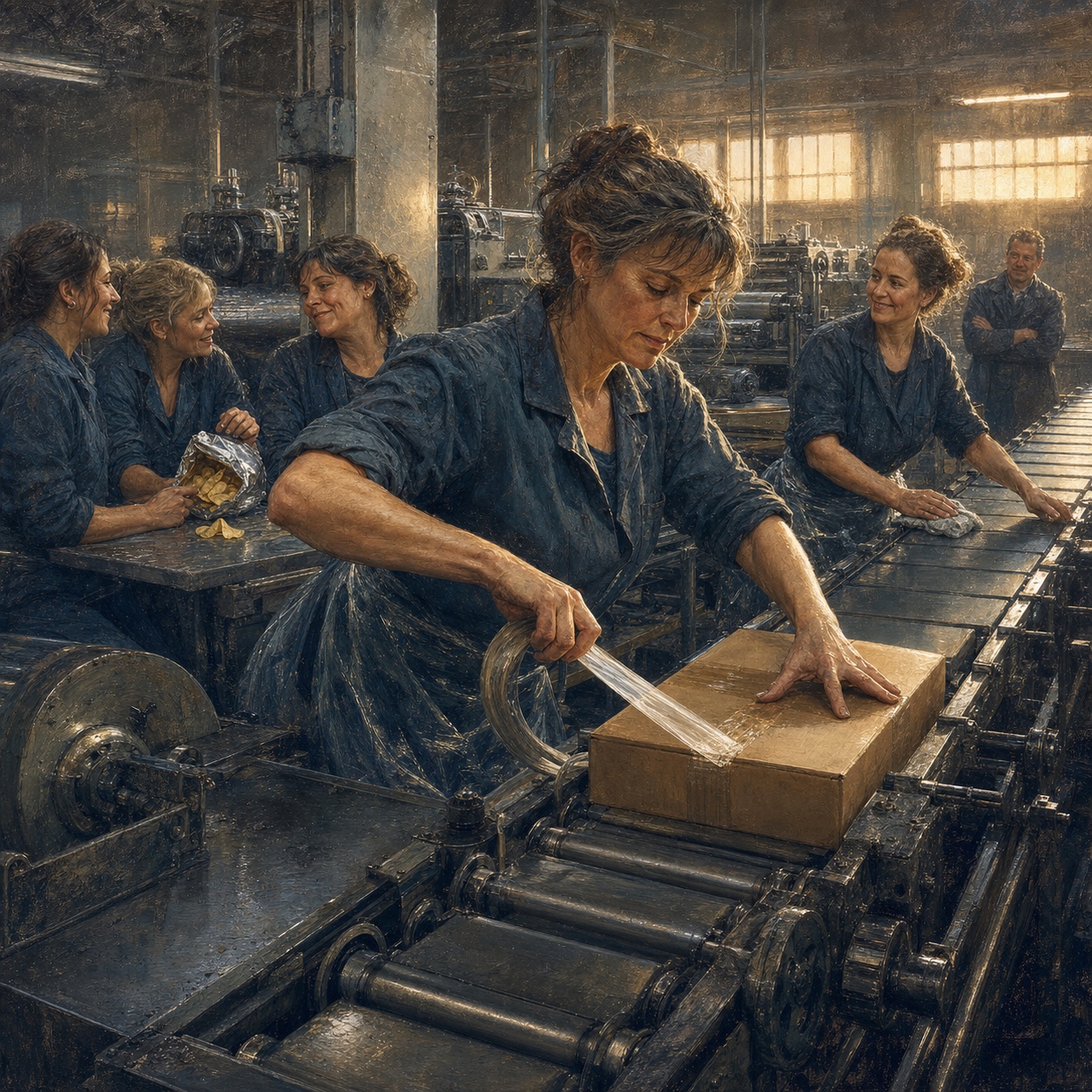 West Midlands Factory Line — Raw Isles, Steel and Heather