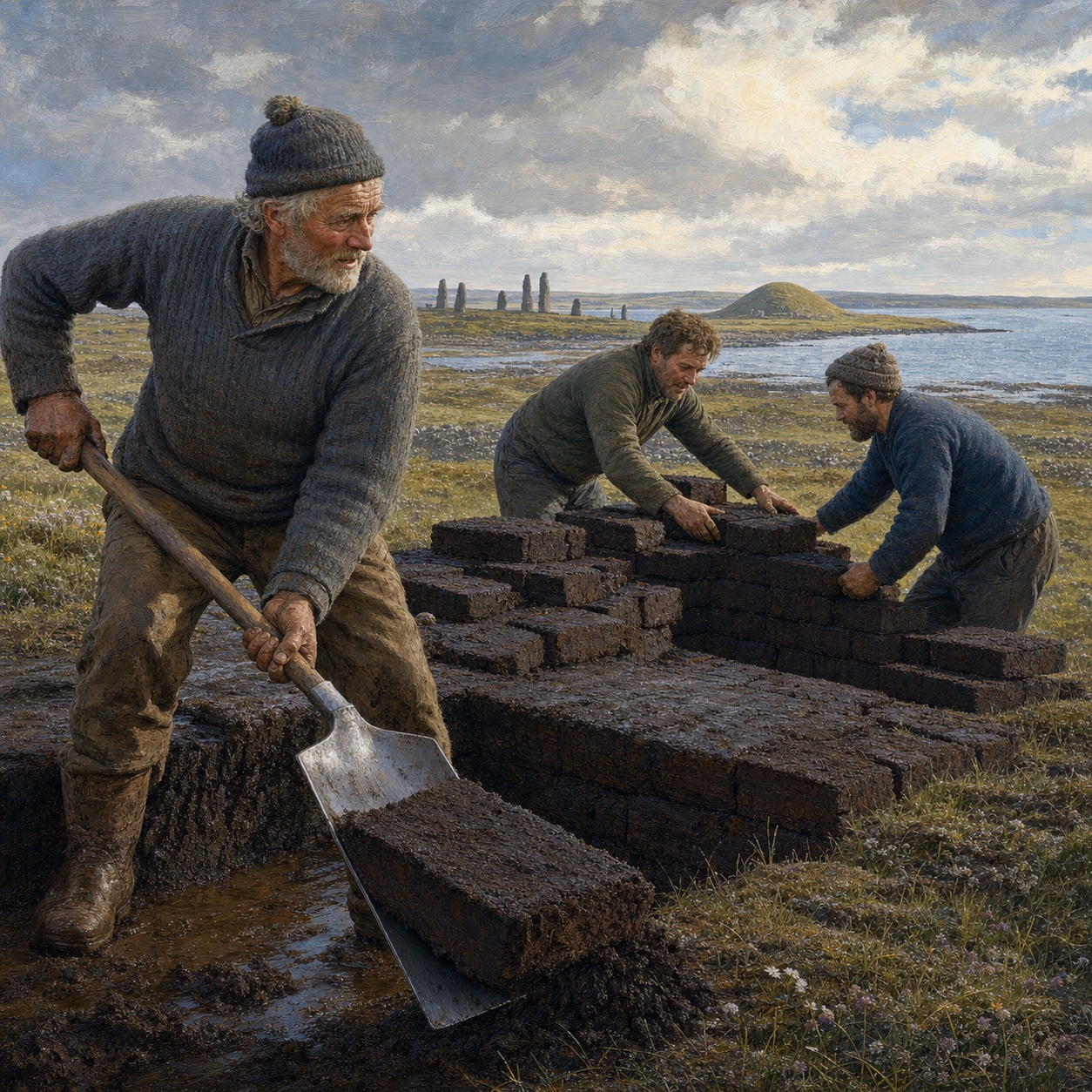 Orkney Peat Cutter — Raw Isles, Whisper and Tide