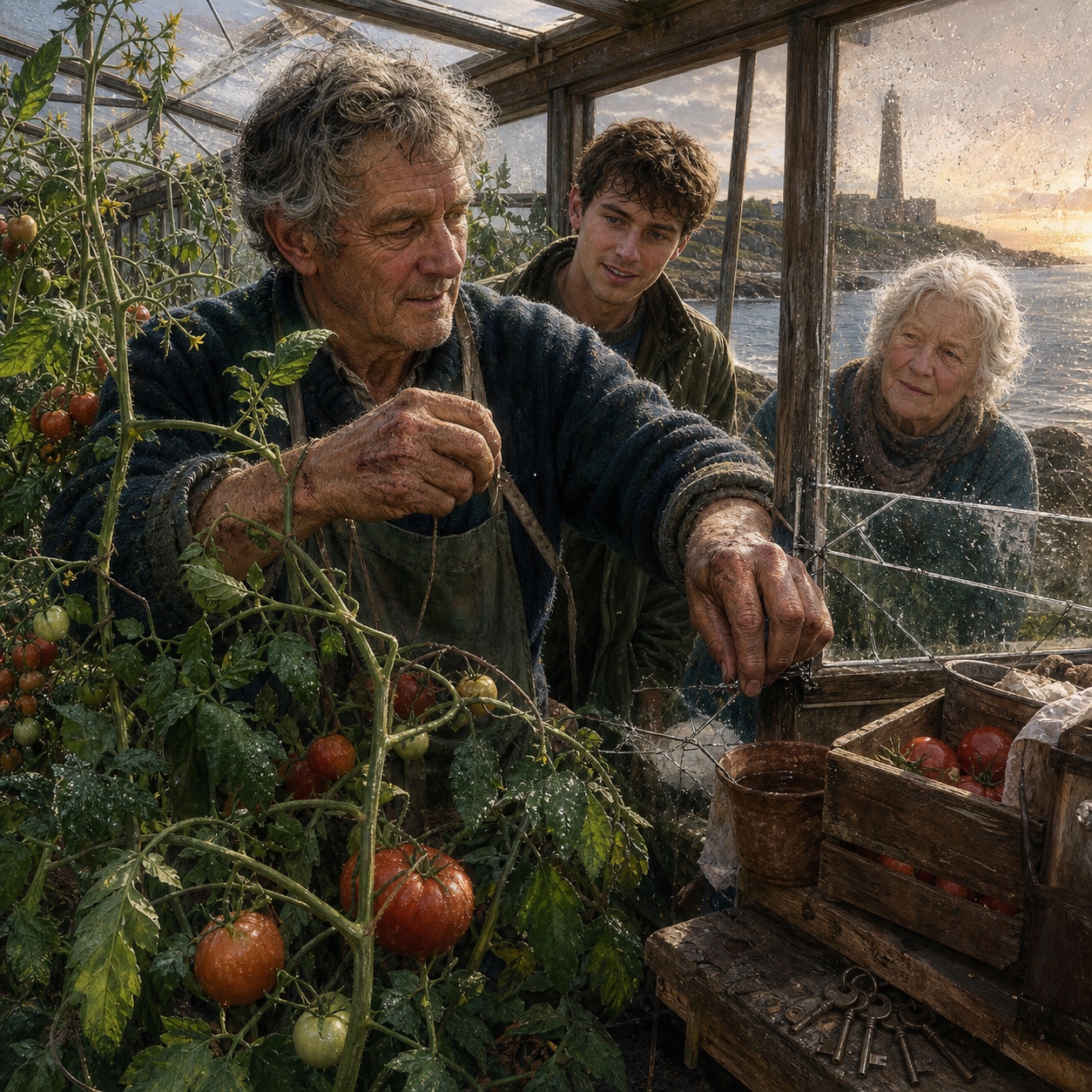 Guernsey Tomato Grower — Raw Isles, Whisper and Tide