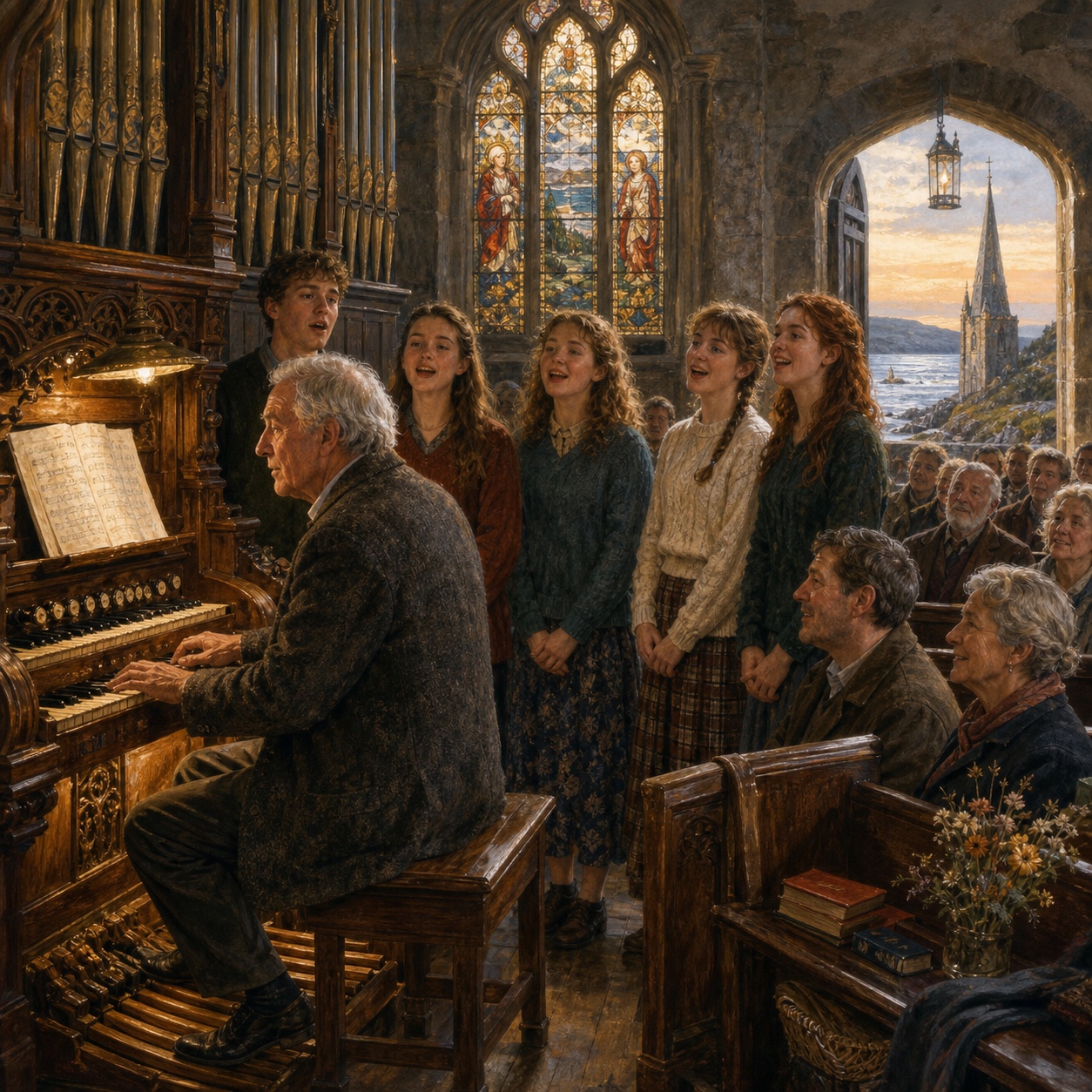 Anglesey Chapel Organist — Raw Isles, Whisper and Tide
