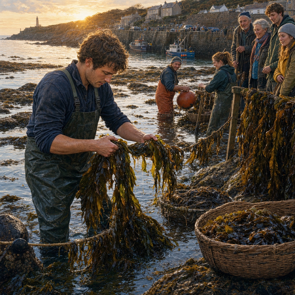 Cornwall Seaweed Farmer — Raw Isles, Whisper and Tide