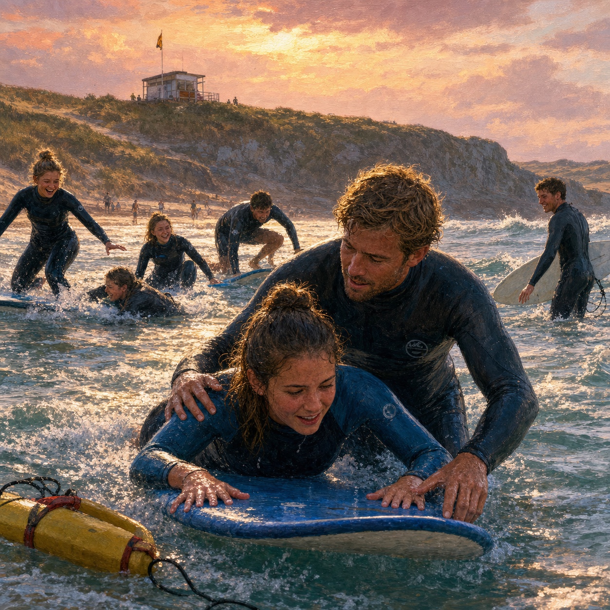 Cornwall Surf Instructor — Raw Isles, Whisper and Tide