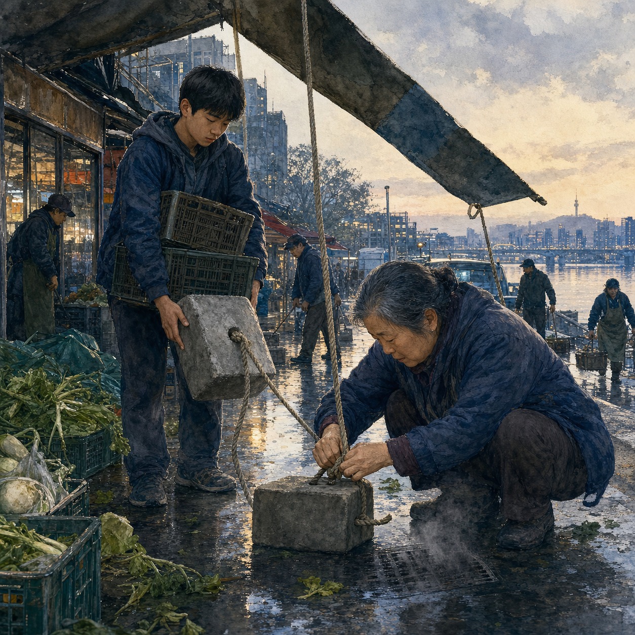 밤의 끝, 새벽의 숨결 — 새벽의 숨결