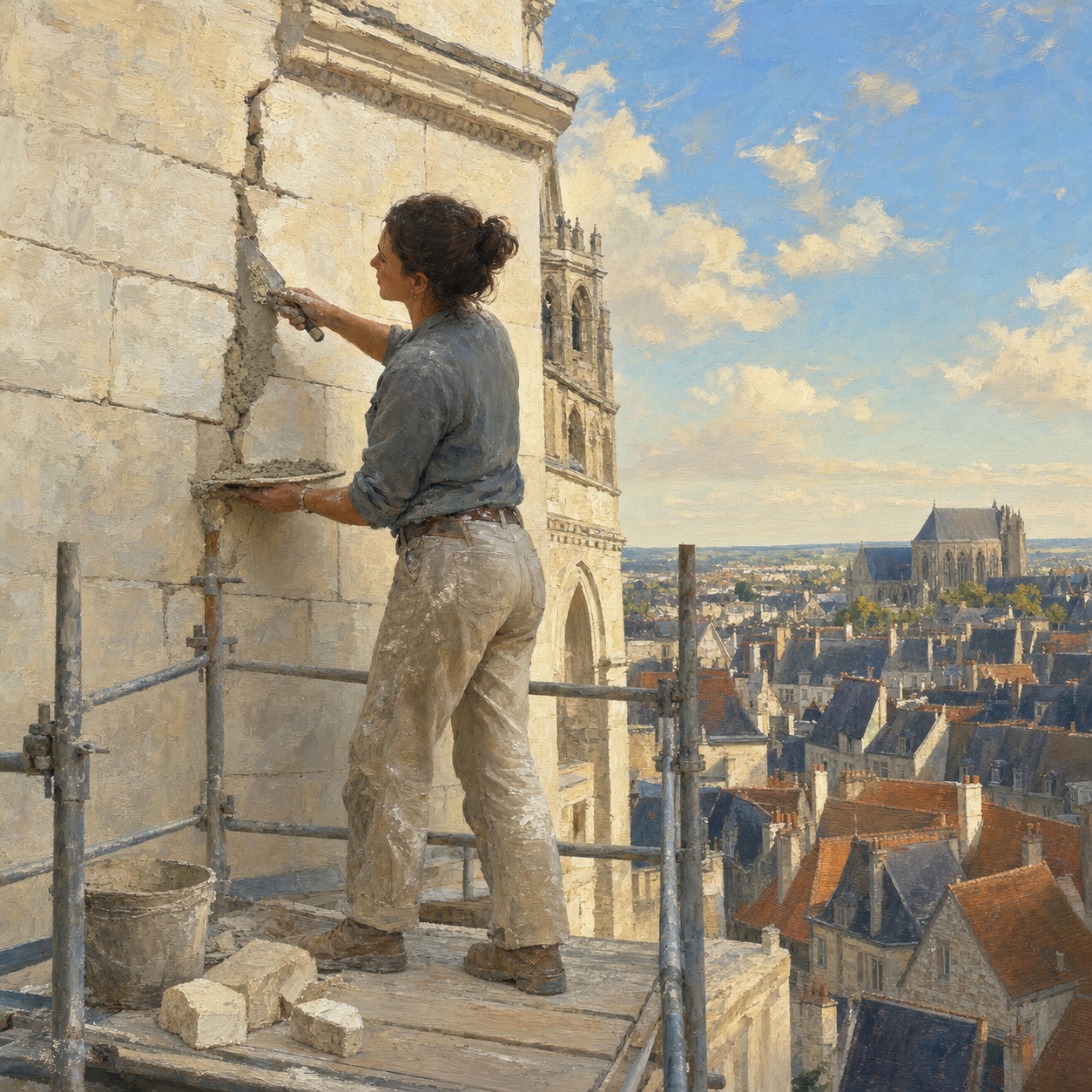 Bourges Cathédrales Inachevées — Temps Qui Tient