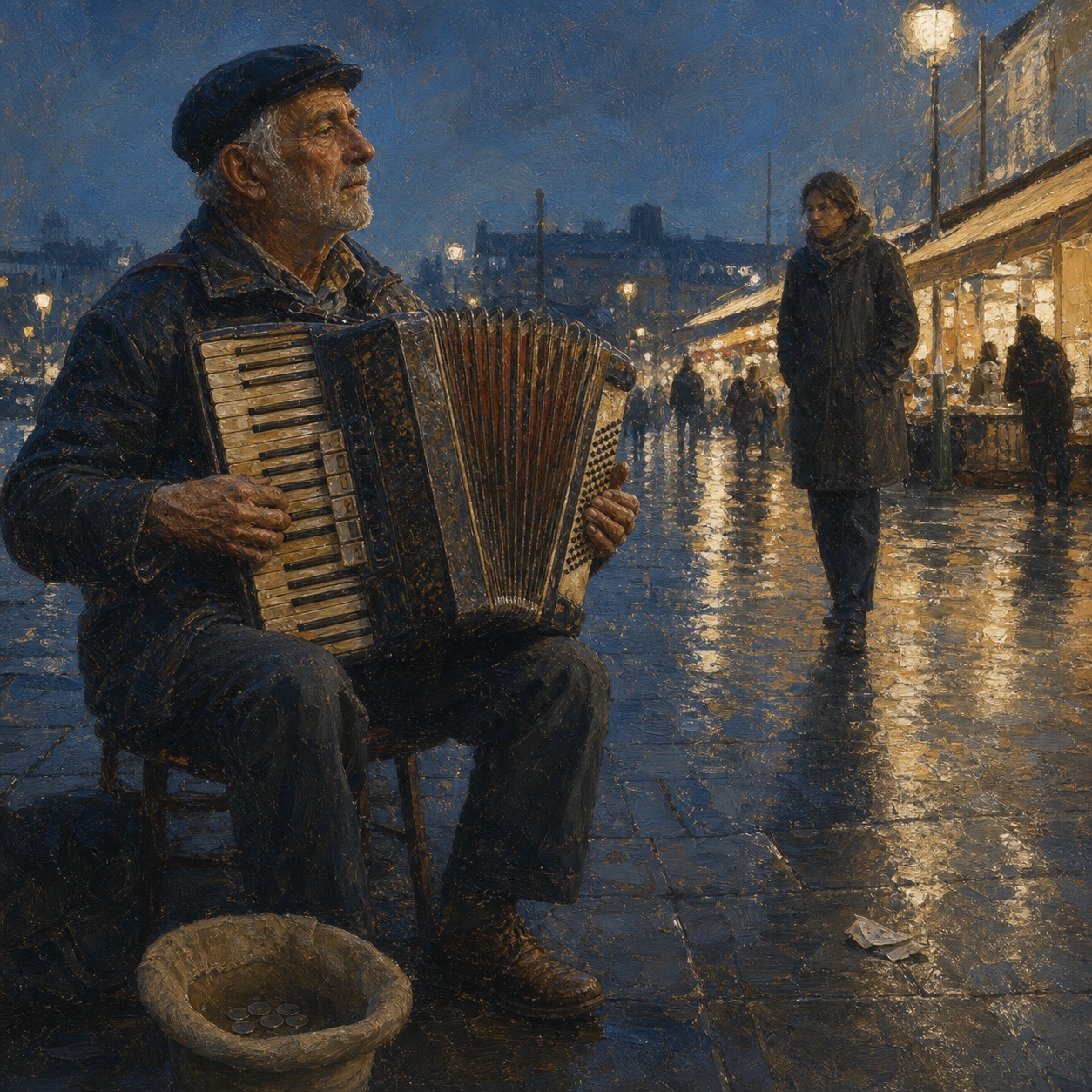Porte de Clignancourt Accordéon dans la Rue — Zone 3
